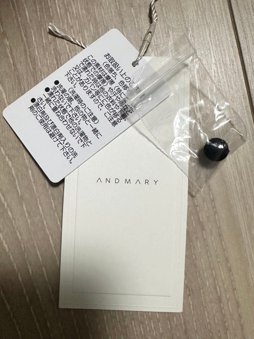 ワンピース andmary mila lady like knit dress