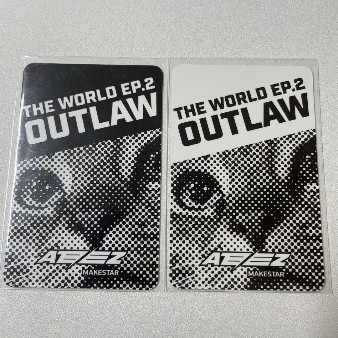 ATEEZ ソンファ makestar OUTLAW トレカ 猫耳 アチズ 特典