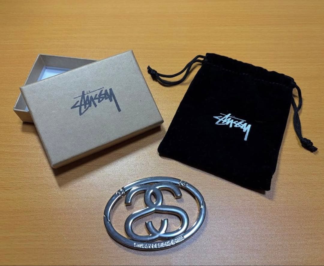 最終値下げ‼️Stussy SS LINK Silver カラビナ