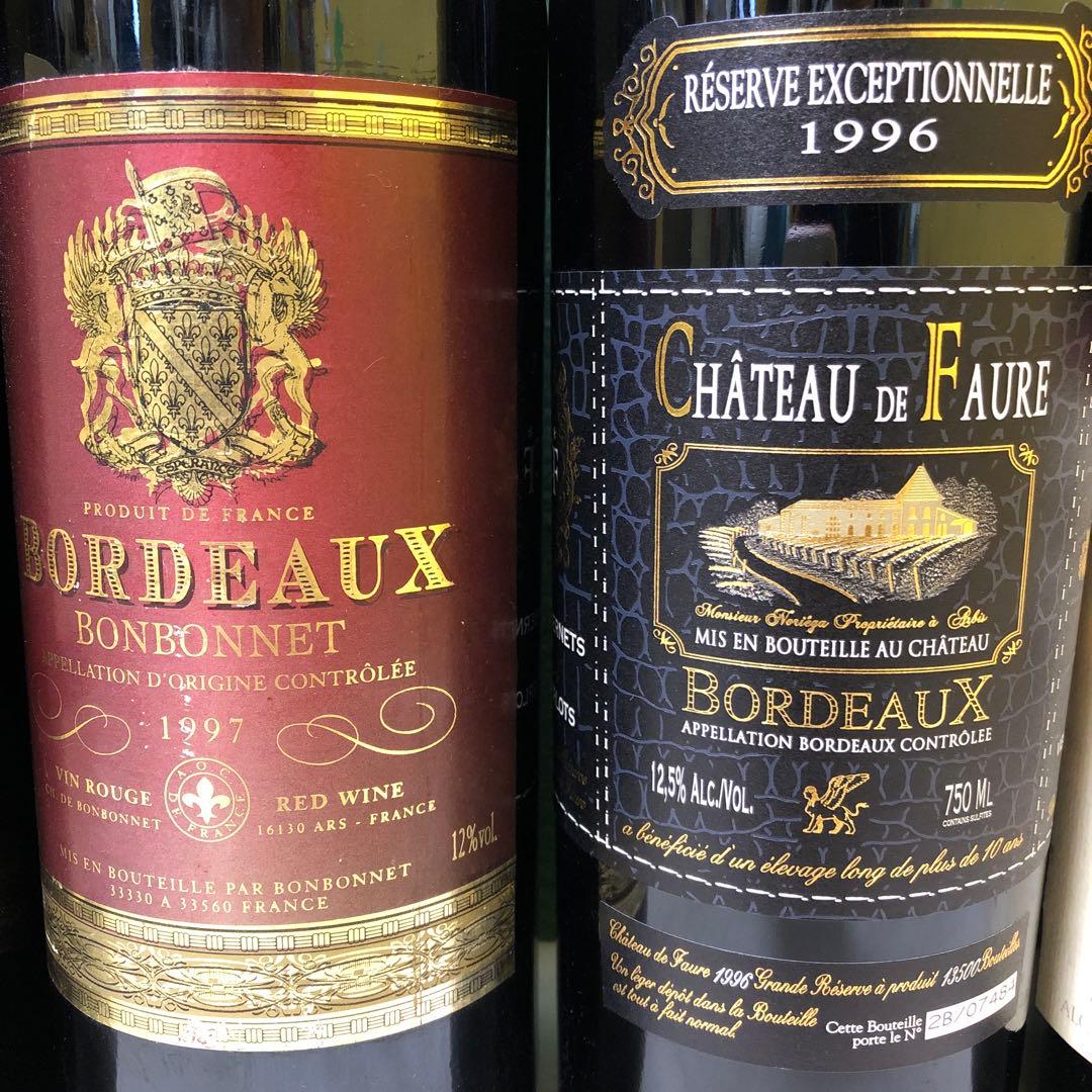 と20●フランス ボルドー赤ワイン6本セット