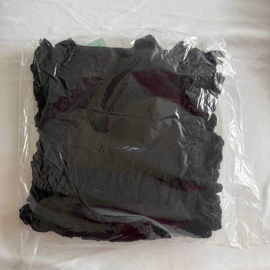 【エディットフォールル】レースフリルバッグ　ブラック