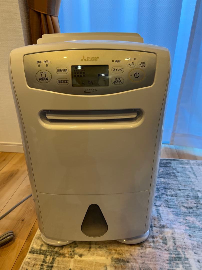 三菱 衣類乾燥除湿機 MJ-P180TX-W 2シーズン使用