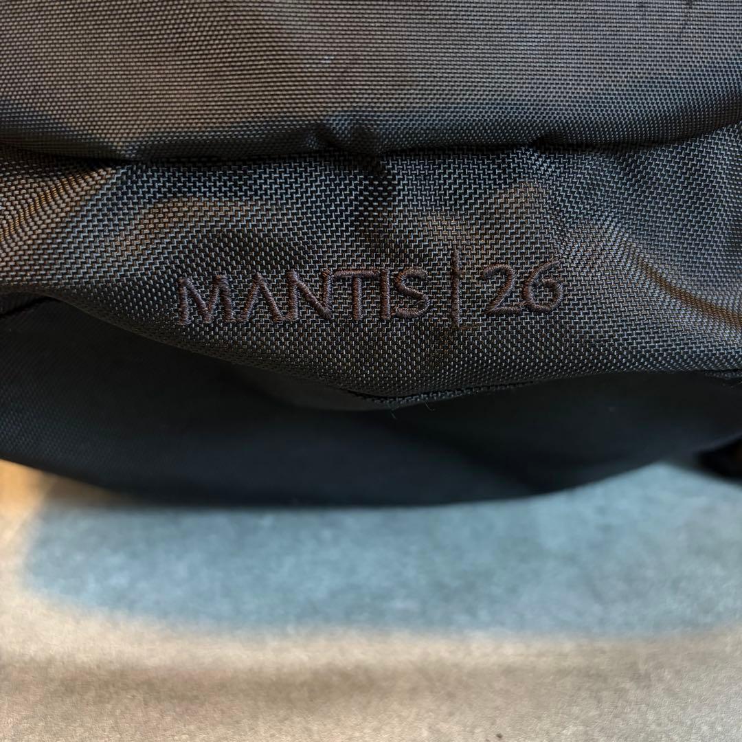 アークテリクス　マンティス26 廃盤　リュッブラック