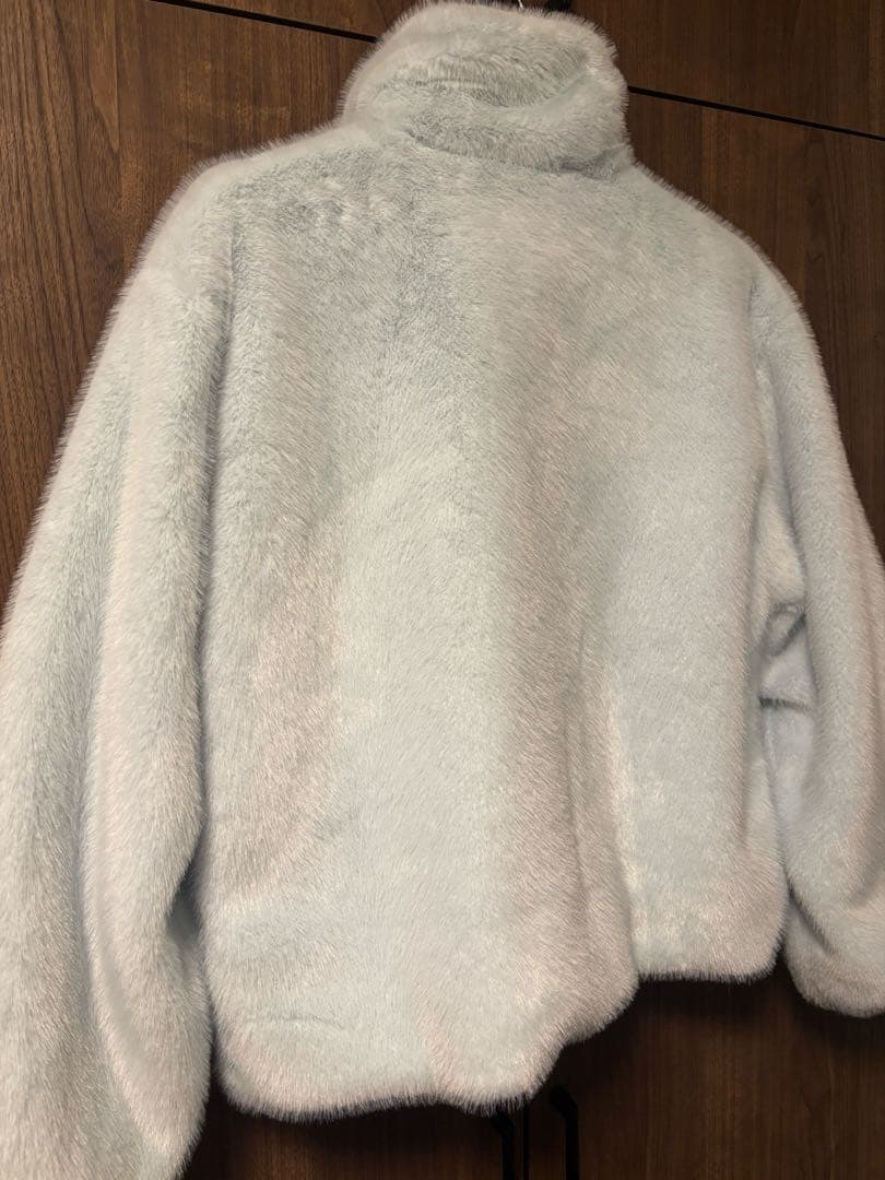 SNIDEL ×PUMA エコファーブルゾン シーグラスブルー