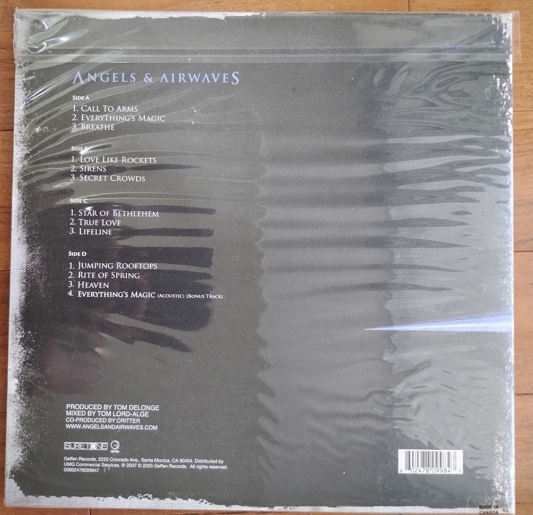 エンジェルズ・アンド・エアウェーブズ I-Empire限定3000 Vinyl