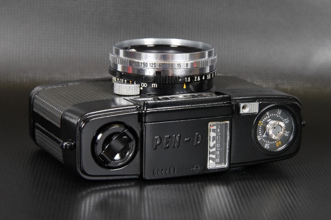 OH済 OLYMPUS PEN D　35mmフィルム　ハーフフレーム　ブラック