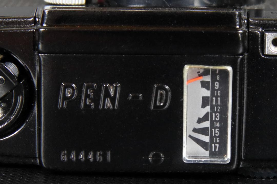 OH済 OLYMPUS PEN D　35mmフィルム　ハーフフレーム　ブラック