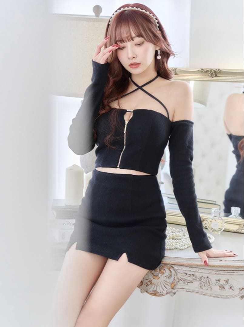 ROBE de FLEURS Glossy/ローブドフルール グロッシー　ドレス