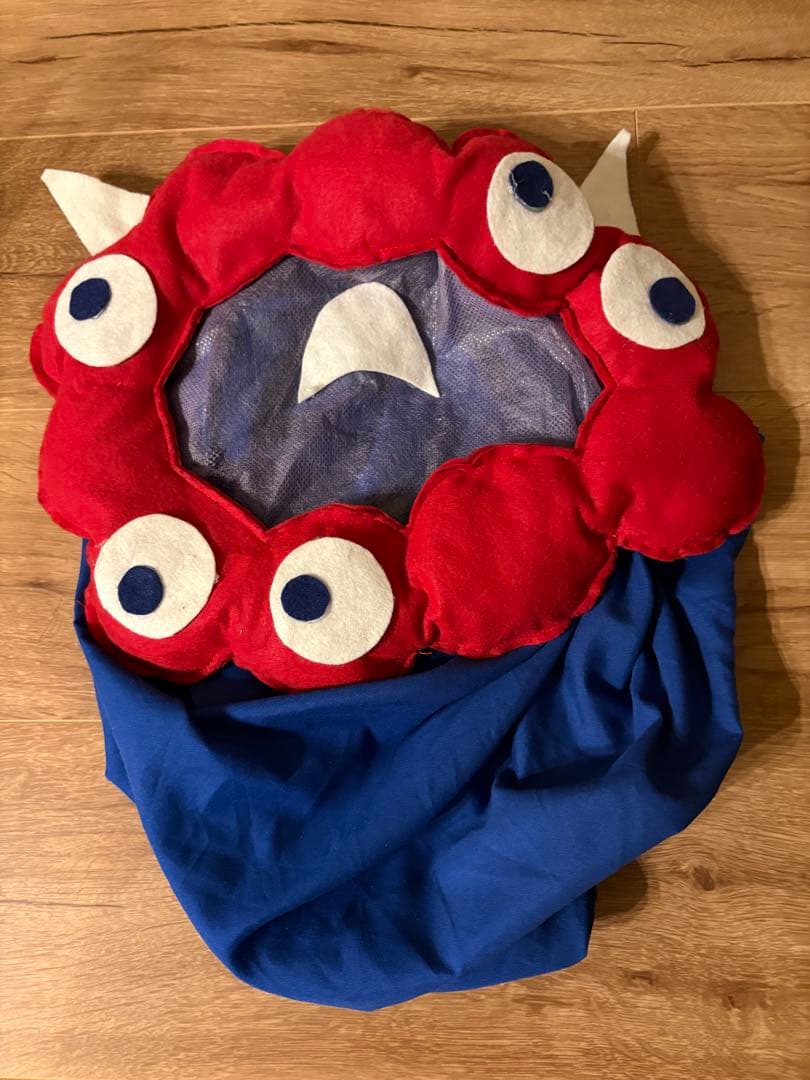 ミャクミャク 全身コスプレセット お面付き メンズL〜LL 新年会・パーティー