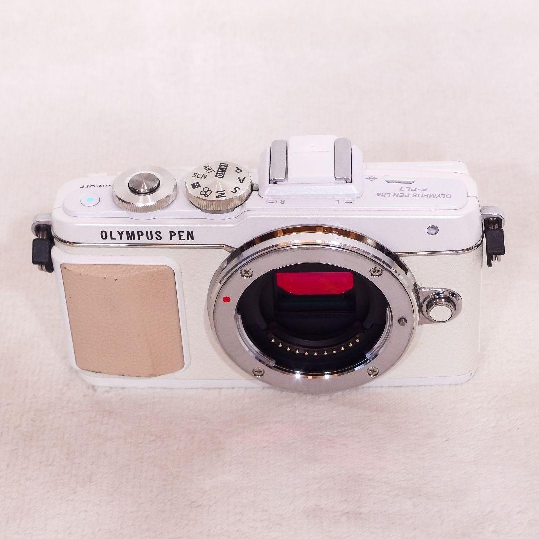 完動良品 OLYMPUS PEN Lite E-PL7 ボディバッテリー充電器付
