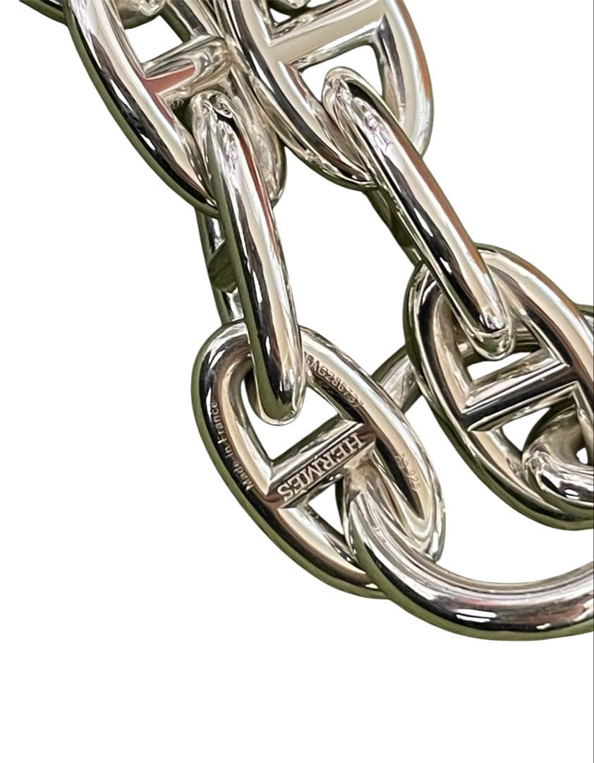 【希少・新品未使用】 GM 17 コマ エルメス シェーヌダンクル ブレスレット