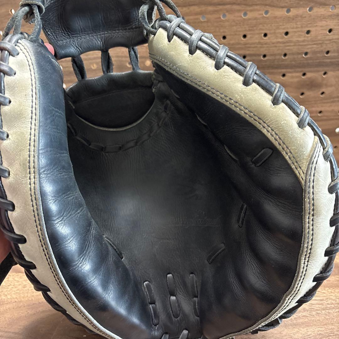 プロ野球支給品 硬式用キャッチャーミット