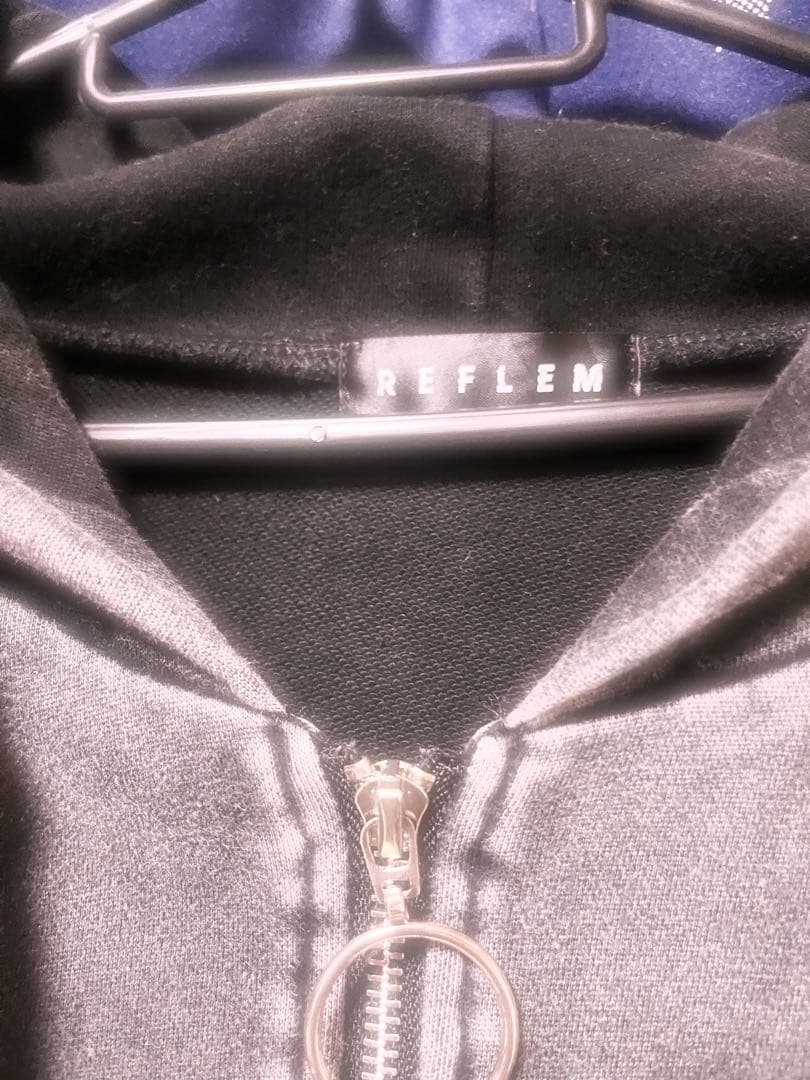 『REFLEM/レフレム』うさ耳チェーン付きZIPパーカー/ジップアップパーカー