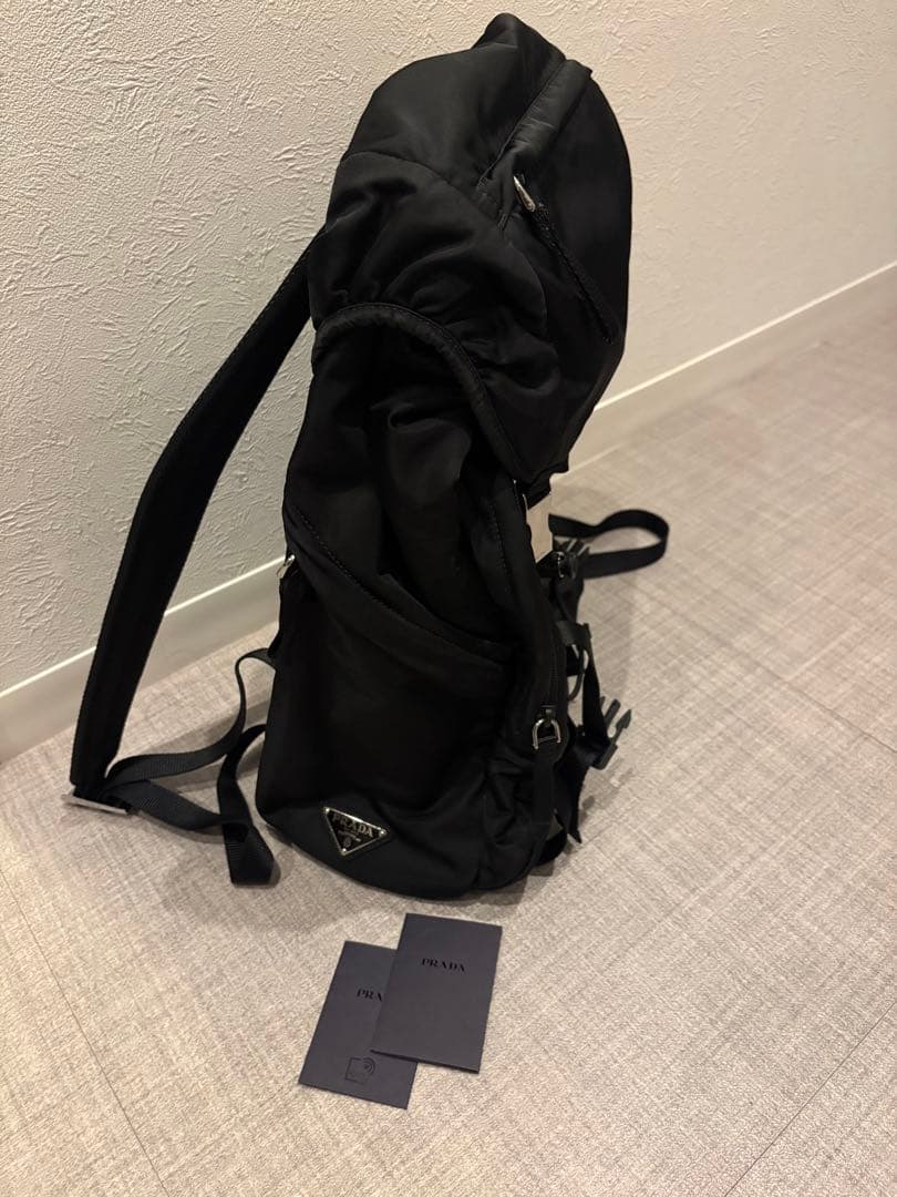 c*r様 PRADA リュック バックパック 黒2VZ062 男女兼用