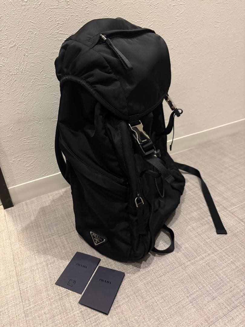 c*r様 PRADA リュック バックパック 黒2VZ062 男女兼用