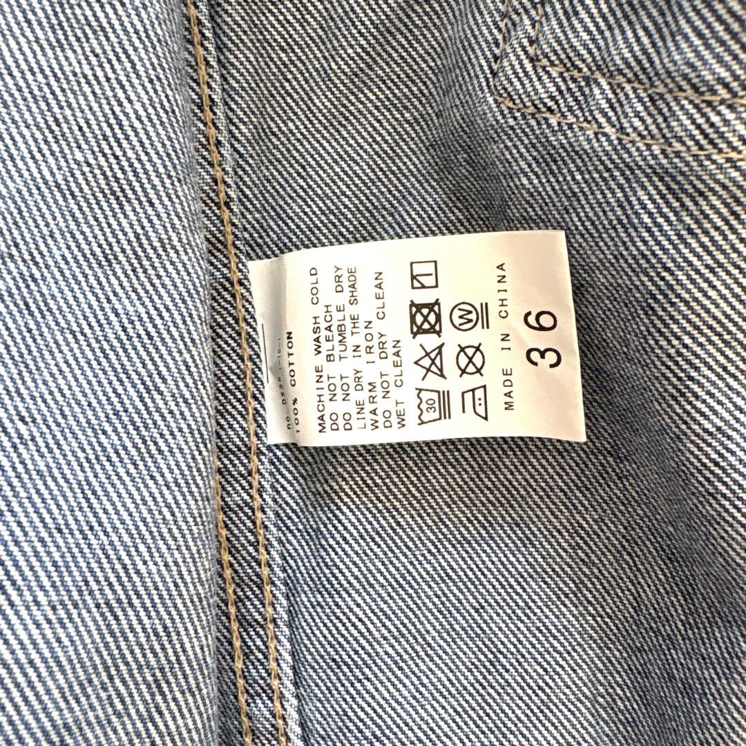 IENA イエナ デニム ジャケット Gジャン 2023 SS 36 綿100%