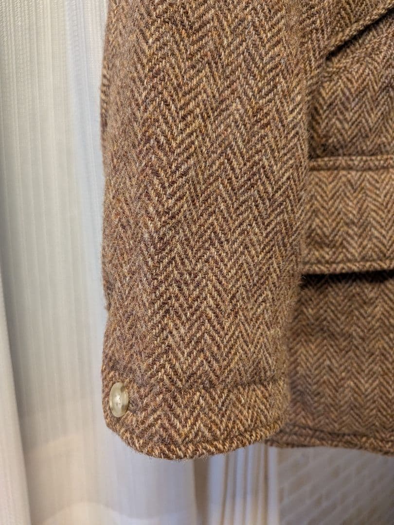 ハリスツイード　ハンティングジャケット　カバーオール