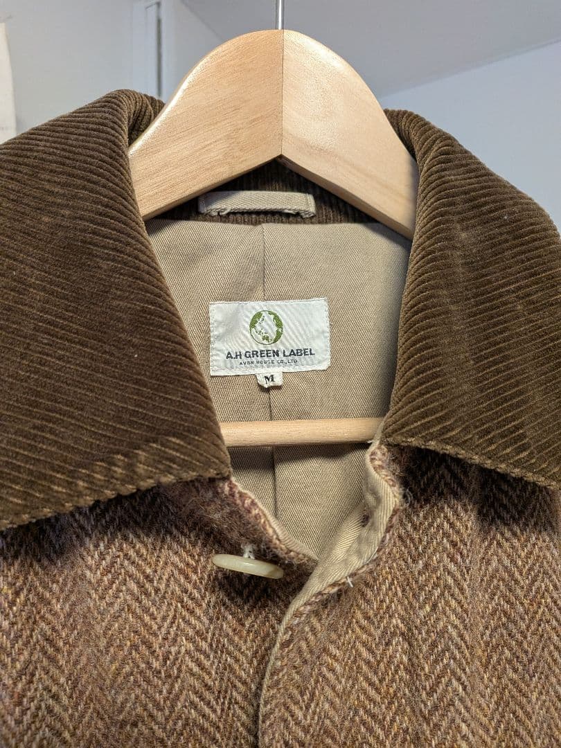 ハリスツイード　ハンティングジャケット　カバーオール