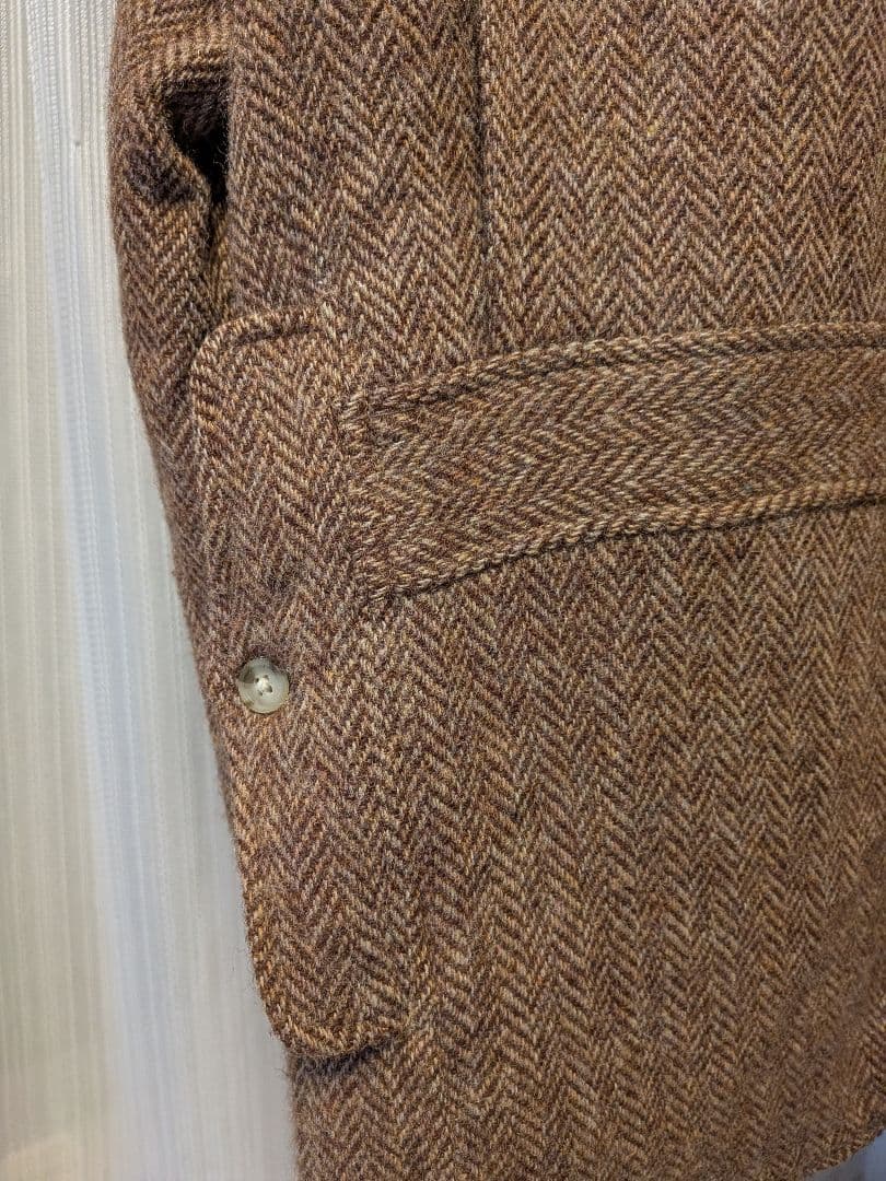 ハリスツイード　ハンティングジャケット　カバーオール
