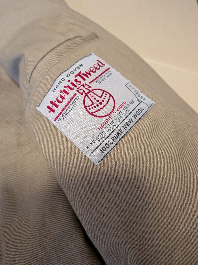 ハリスツイード　ハンティングジャケット　カバーオール