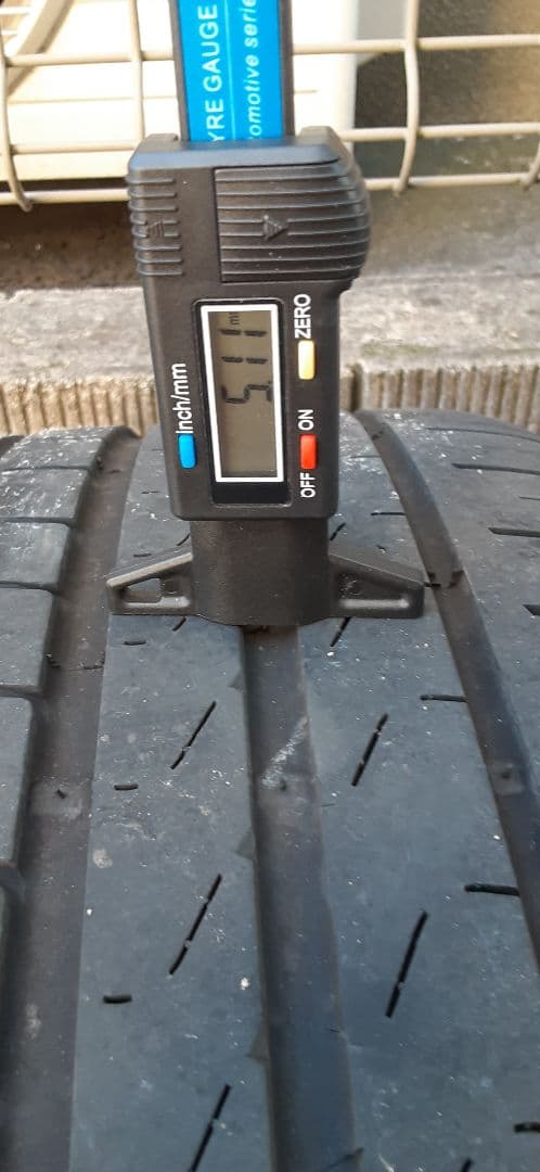  純正+ Pirelli P7 255/40R18 1本 リヤセット②