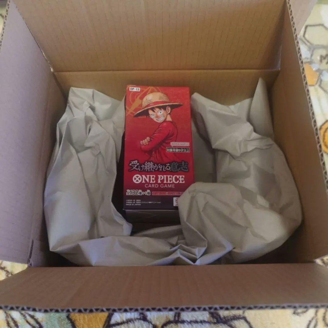 【未開封テープ付き 】ワンピースカード 受け継がれる意志 1BOX