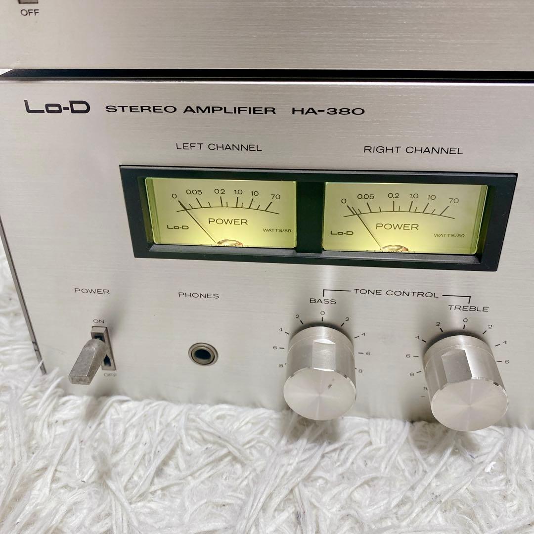 ヴィンテージ Lo-D HA-380 FT-180 プリメイン チューナー 希少