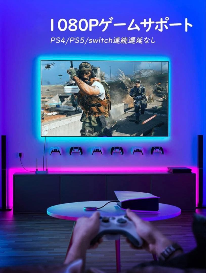 ワイヤレスhdmi送受信機セット【日本技適認証取得】YEHUA 無線 hdmi