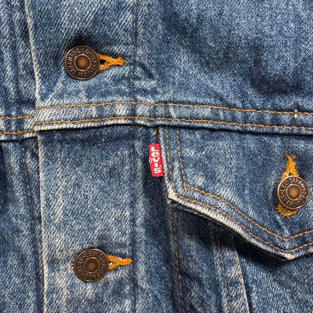USA製　Levi's 70506-0316 デニムジャケット　裏地ブランケット