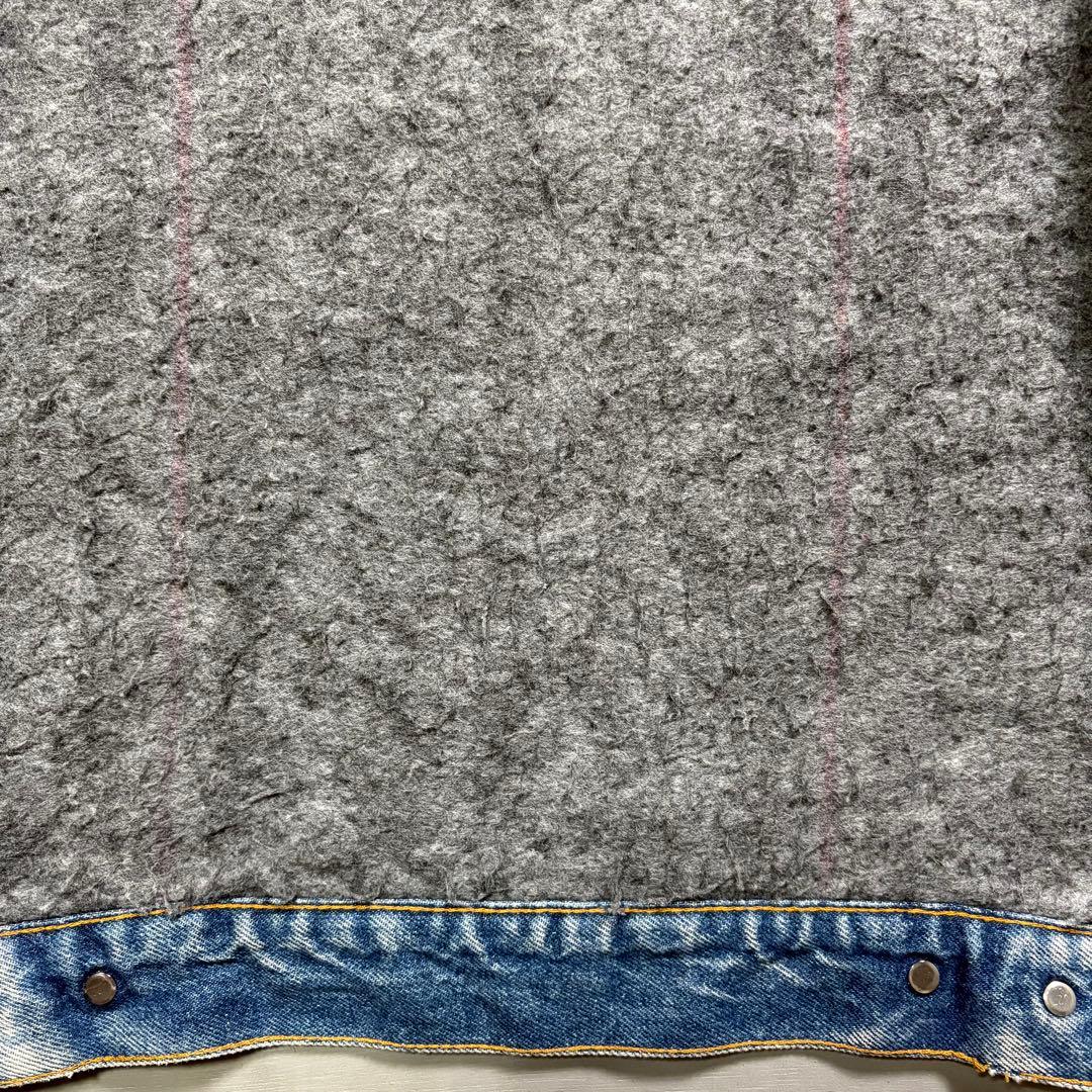USA製　Levi's 70506-0316 デニムジャケット　裏地ブランケット