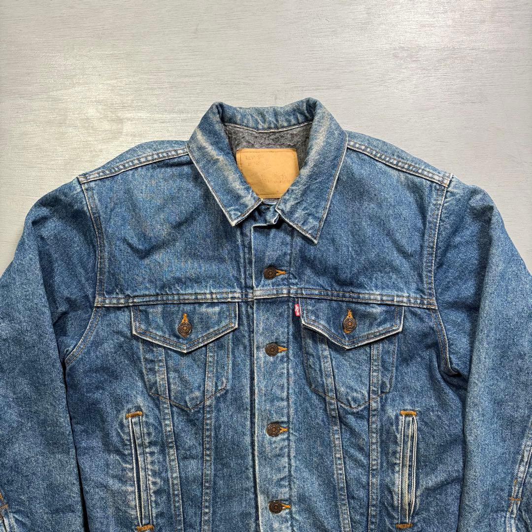 USA製　Levi's 70506-0316 デニムジャケット　裏地ブランケット