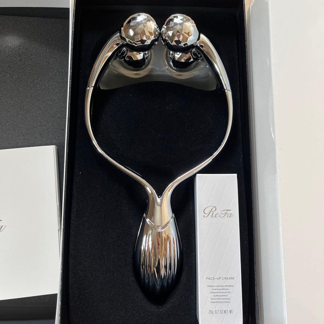 ReFa ダブルレイ　美顔ローラー 顔用クリーム付き　新品　未使用