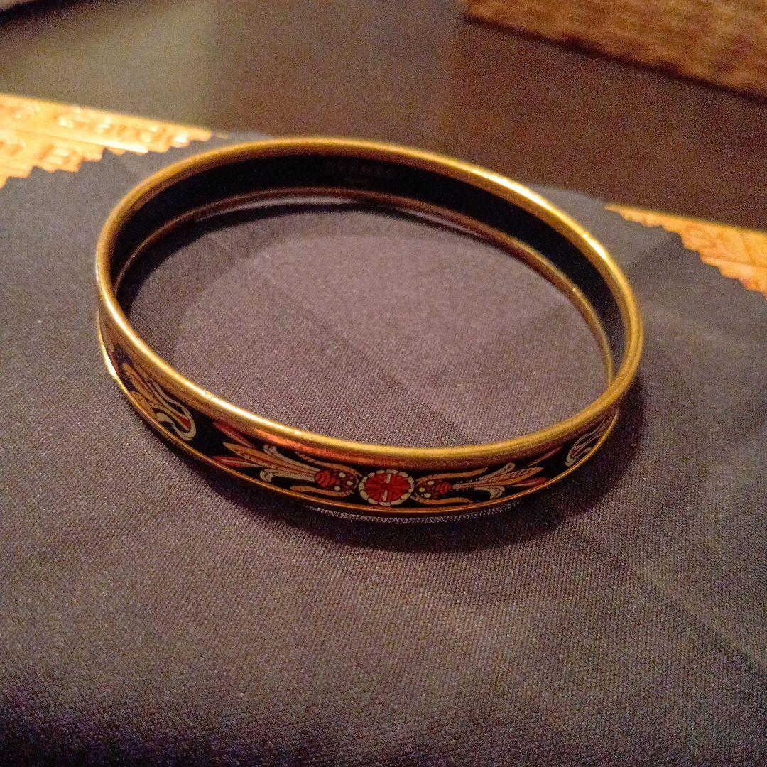 HERMES エマイユ バングル