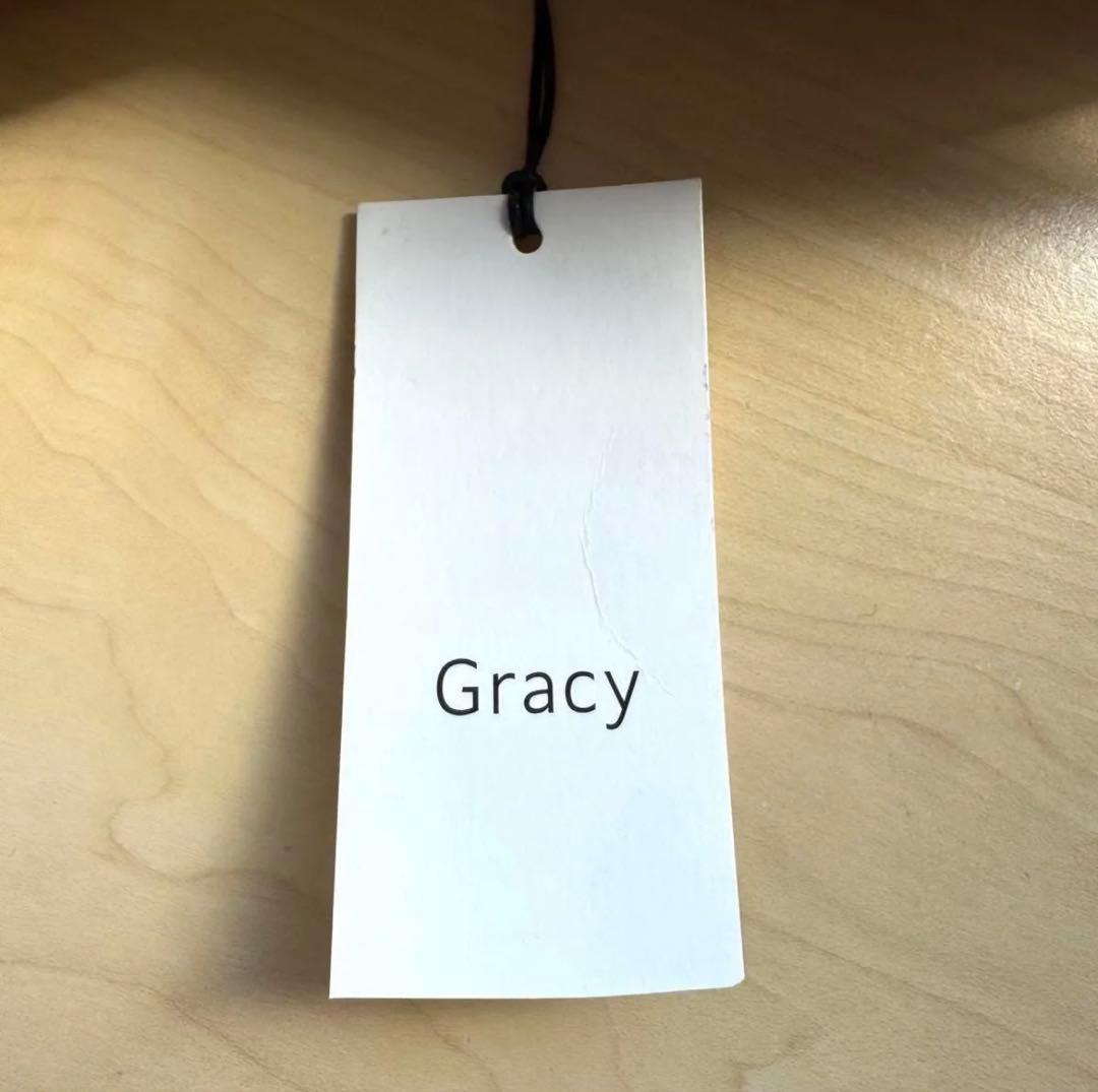 ★新品★GRACY　晴雨兼用　日傘　楽折１級遮光　遮熱　ペプラムフリル　ベージュ