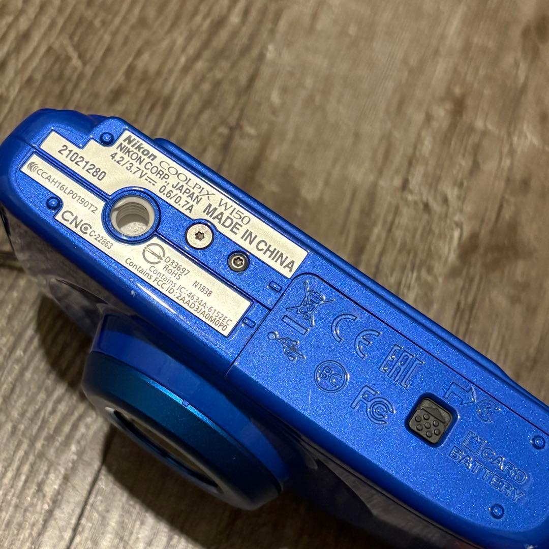 Nikon COOLPIX W150 防水 コンパクトデジタルカメラ