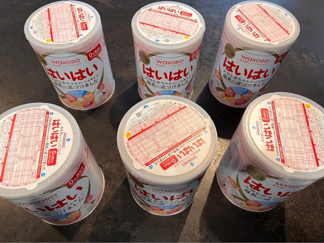 和光堂WAKODO はいはい大缶 ６缶、おまけスティック付き