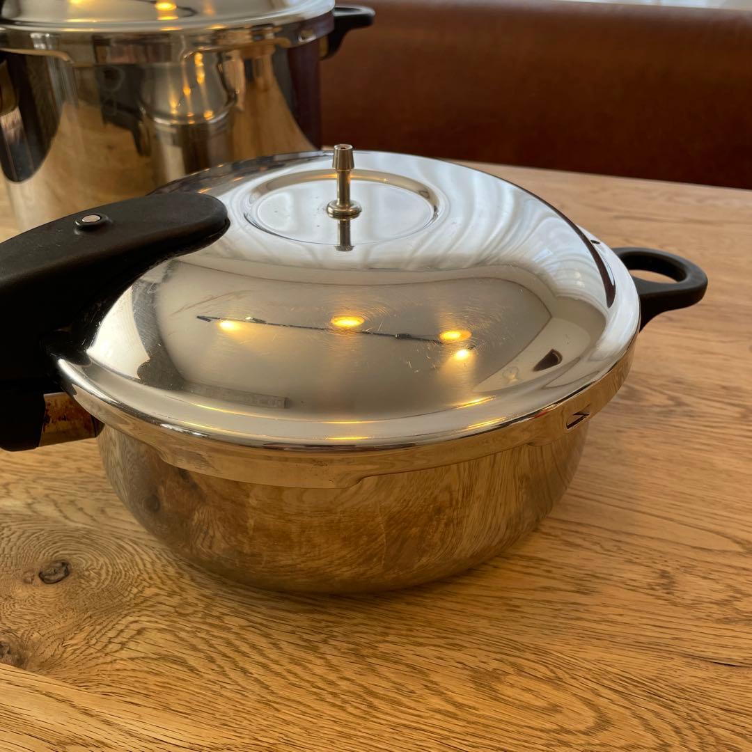 【2台セット】アサヒ軽金属 ゼロ活力なべ 3.0L / 5.5L 圧力鍋