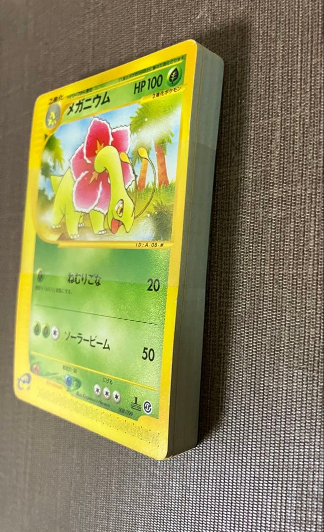 【帯付き】メガニウム　008/029 スターターパック　ポケモンカード　eカード