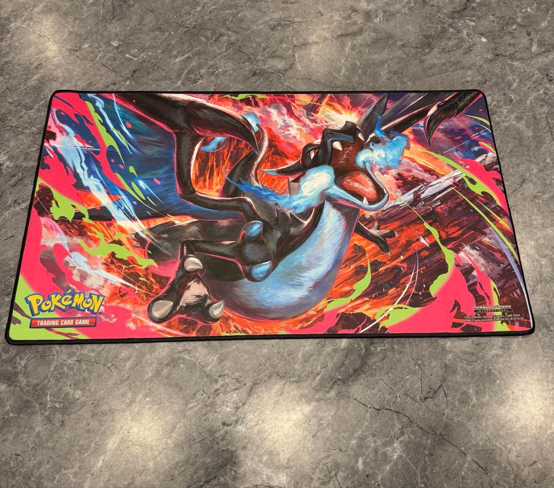 メガリザードンX プレイマット & スリーブ未開封UPC 2025 海外限定品