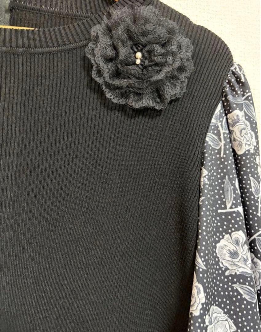 スーパービューティー❤︎レイヤード花柄ワンピース　42