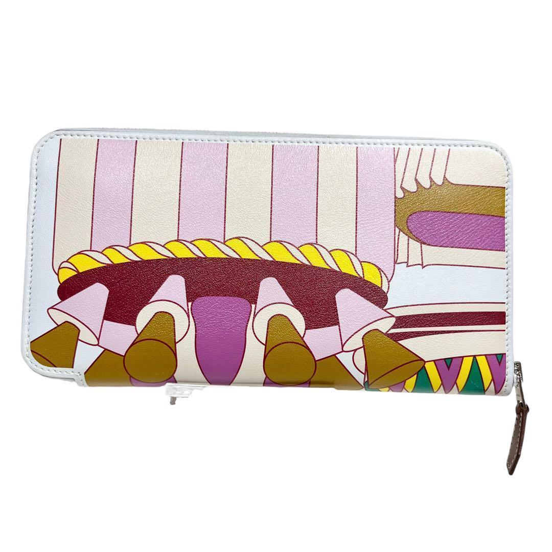 美品　エルメス　アザップロング シルクイン ラ パティスリーフランセーズ