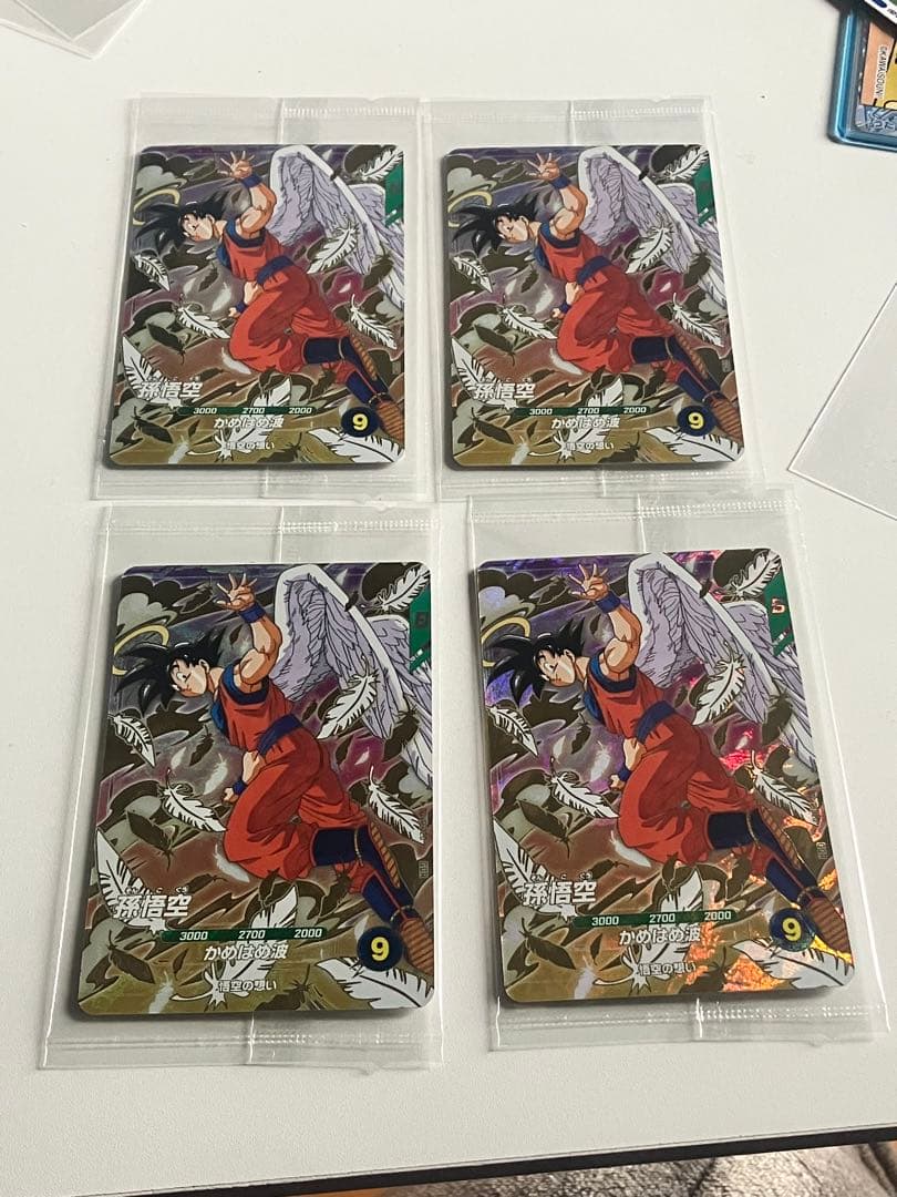 【4セット】ドラゴンボールスーパーダイバーズ　天使悟空　プロモ 未開封