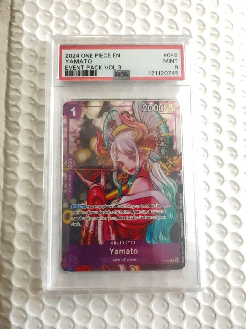 PSA9 2024 ONE PIECE EN ヤマト(Yamato) ホロ仕様