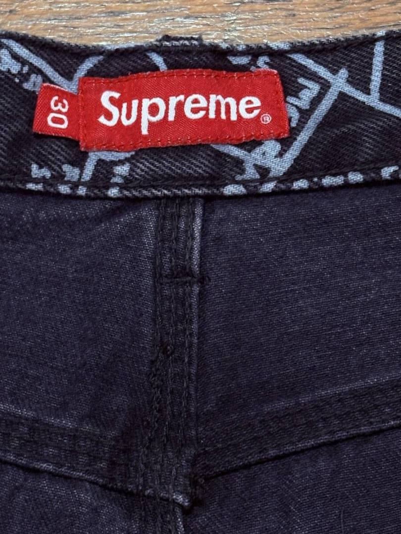 シュプリーム Gonz Map Denim ゴンズマップデニム ペインターデニム