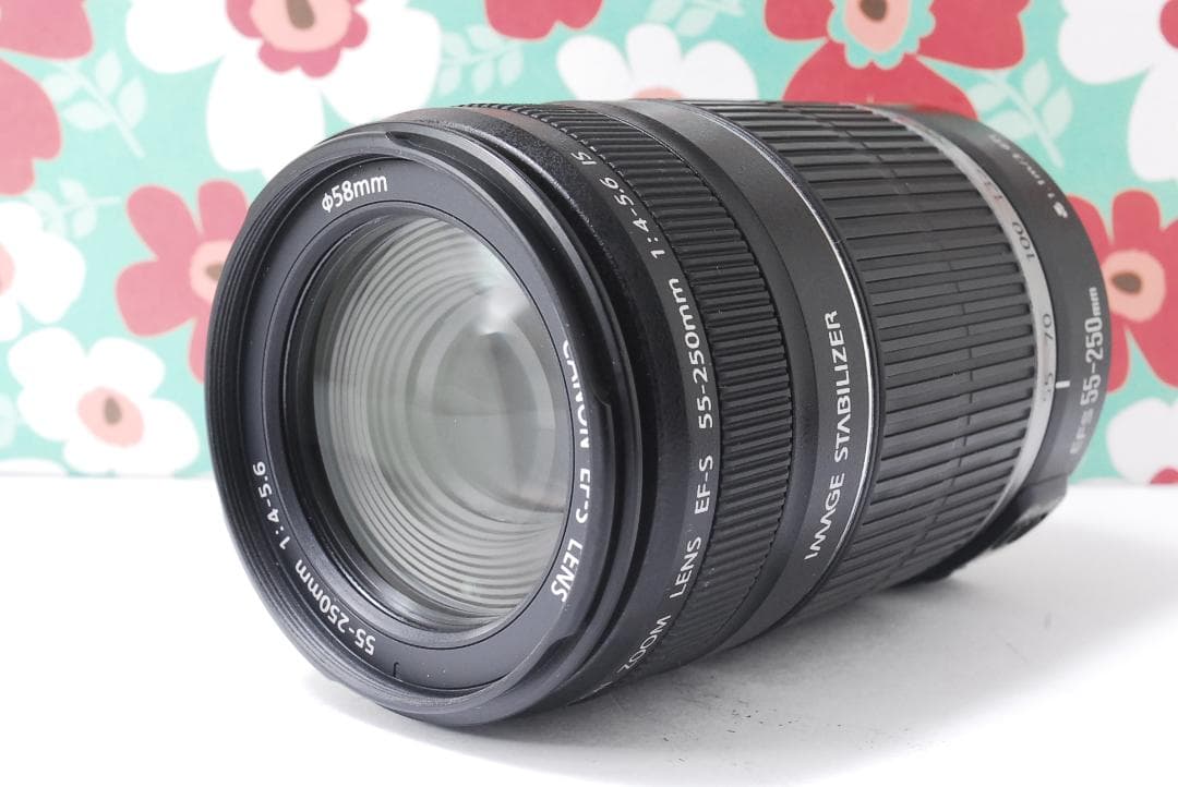 ❤Canon EF-S 55-250mm F4-5.6 IS❤手振れ補正❤望遠❤