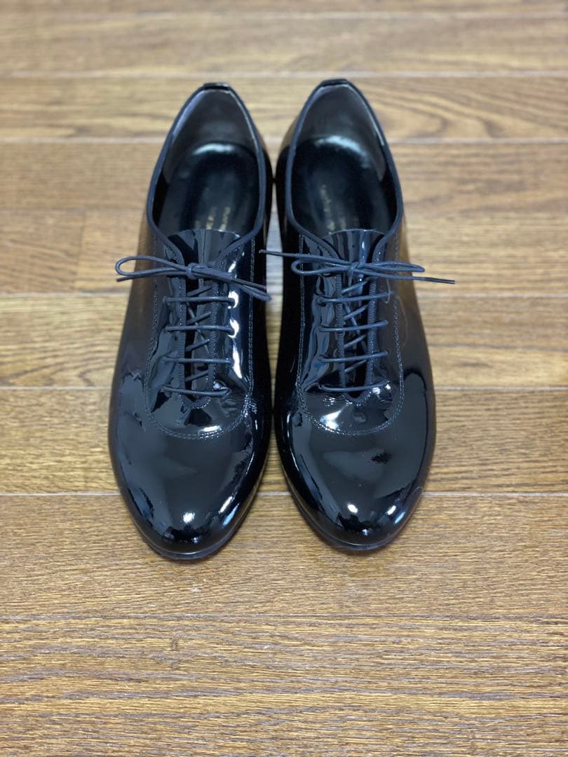 コムデギャルソンオムプリュス ヒールシューズ 革靴 ドレス エナメル