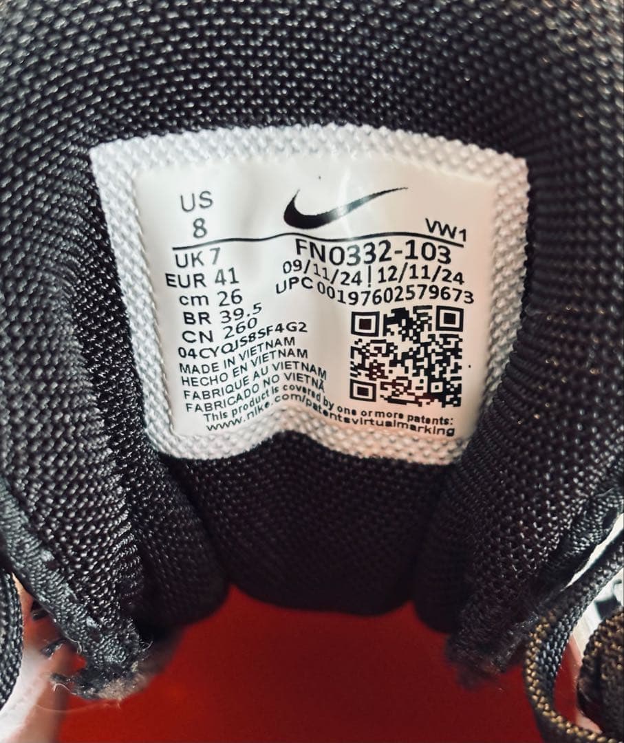 Nike Free ゴルフシューズ ホワイト/オレンジ26cm 新品未使用品