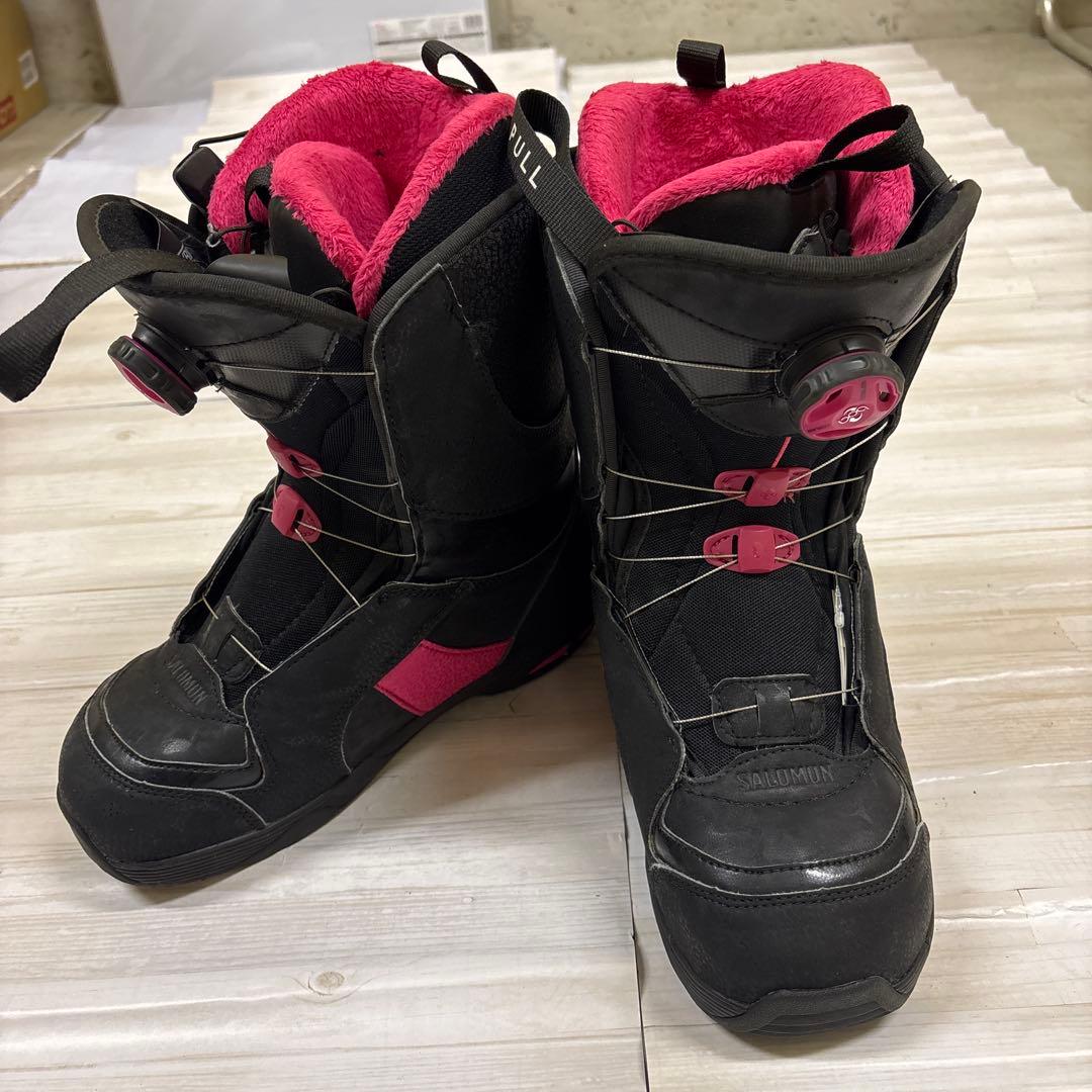 【美品】SALOMON スノーボードブーツ MYRIAD BOA 24.5cm