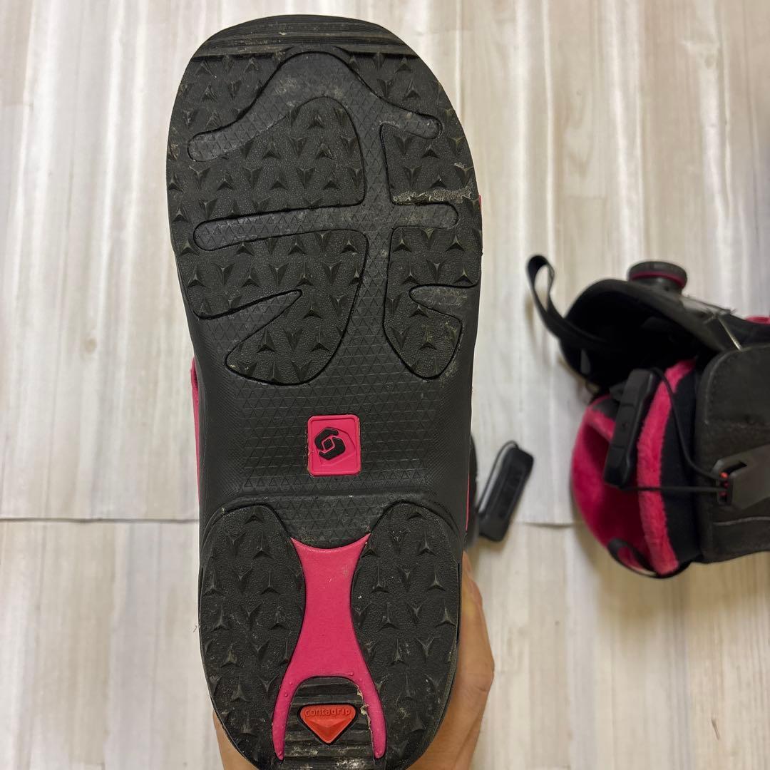 【美品】SALOMON スノーボードブーツ MYRIAD BOA 24.5cm