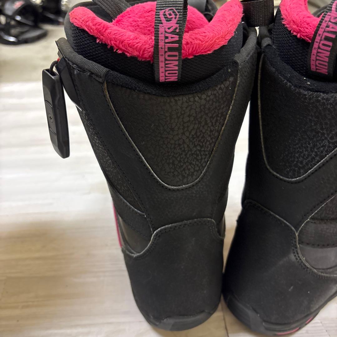 【美品】SALOMON スノーボードブーツ MYRIAD BOA 24.5cm